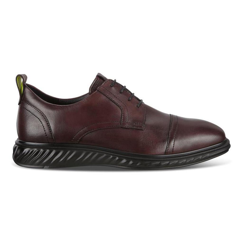 Ecco St. 1 Hybrid Lite Mens Dress Shoes Burgundy Sales - India GOS-376219